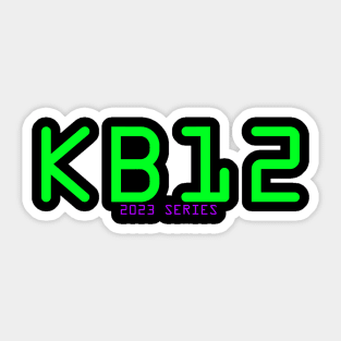 KB12 2023 Series Design Sticker